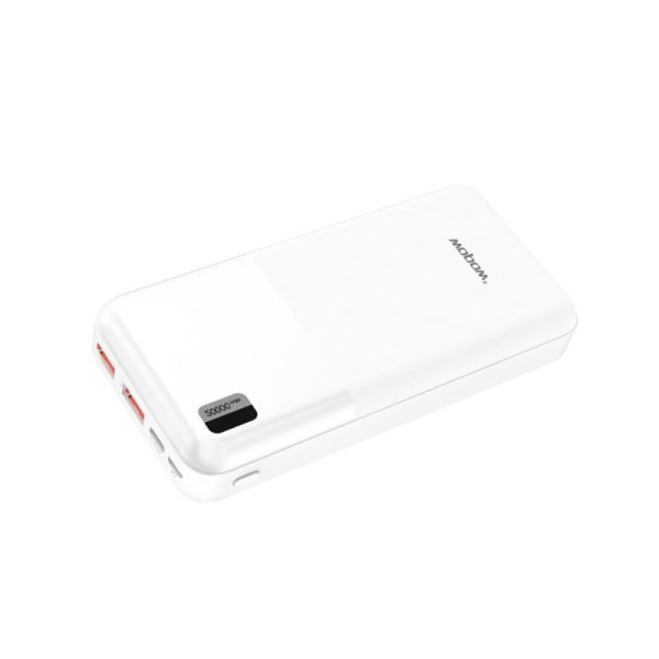 بطارية 20 الف شحن سريع منفذين PD+USB من mopow