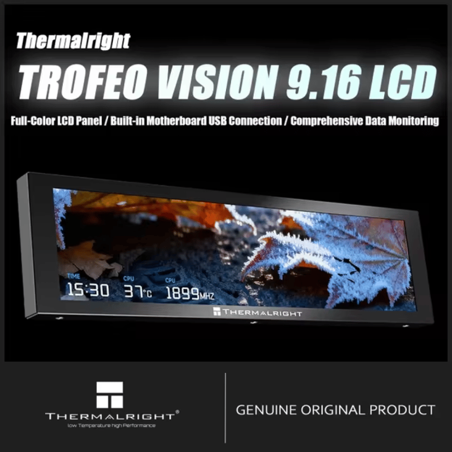 شاشة تفاعلية للكيس بدقة عالية من شركة THERMALRIGHT