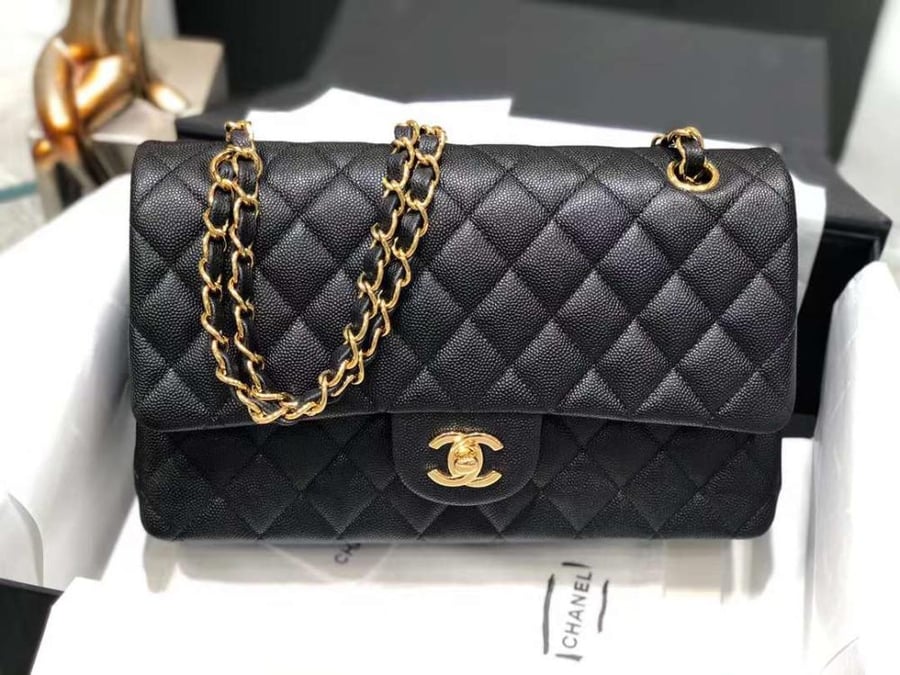 شانيل كلاسيك اسود 25.5cm
