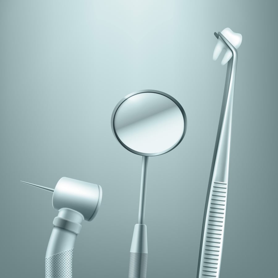 Gum cutting for the jaw