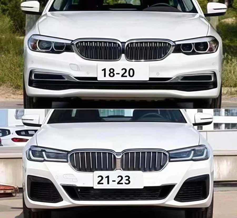 بودي كيت تحويل بي ام دبليو الفئة الخامسة G30 (فئات 520i إلى 540d) إلى مظهر M الرياضي