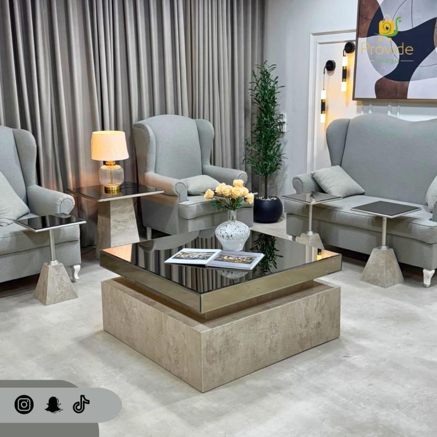طقم طاولة تقديم ( 4 طاولة خدمة )