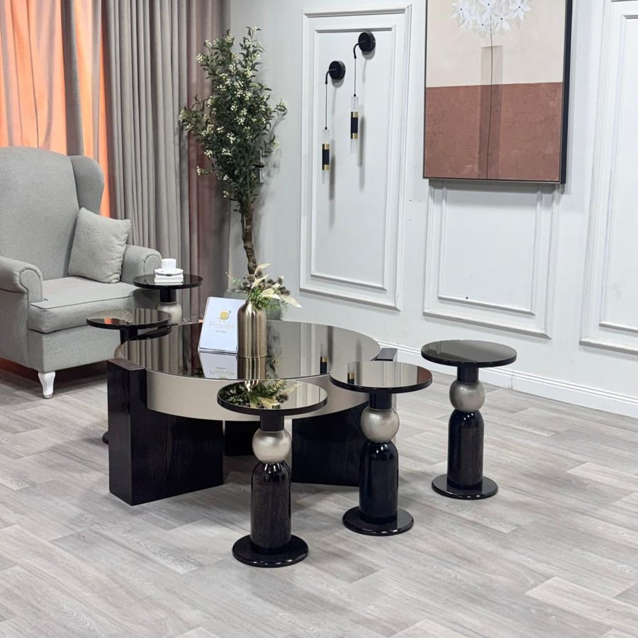 طقم طاولة مع  6 خدمة