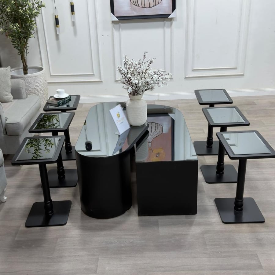 طقم 2 وسط  مع 6 خدمة
