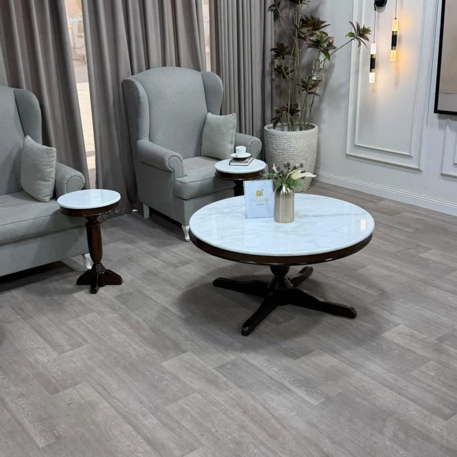 طقم طاولات مع 2 خدمة
