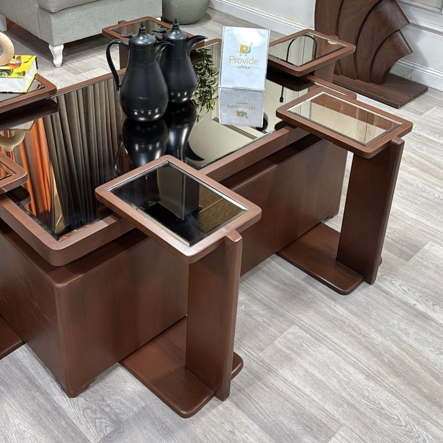 طقم طاولة مع  6 خدمة