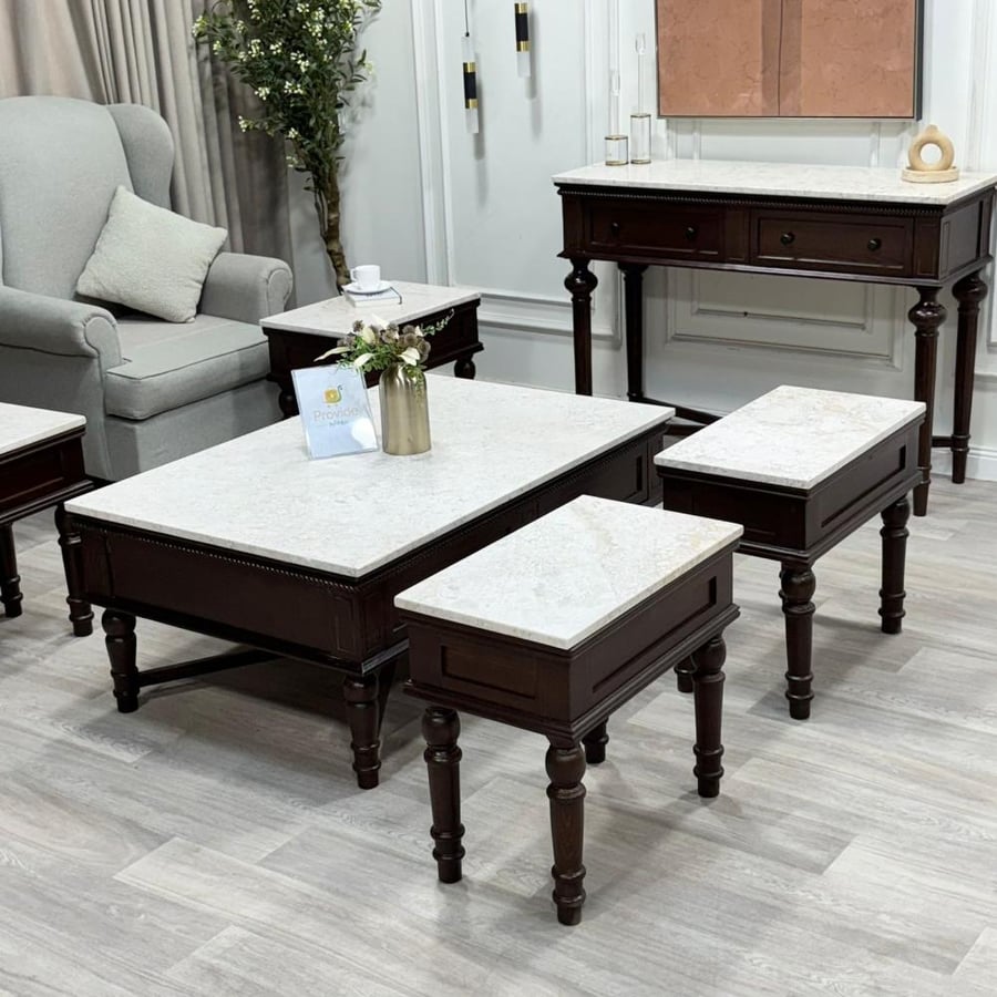 طقم طاولة مع  4 خدمة