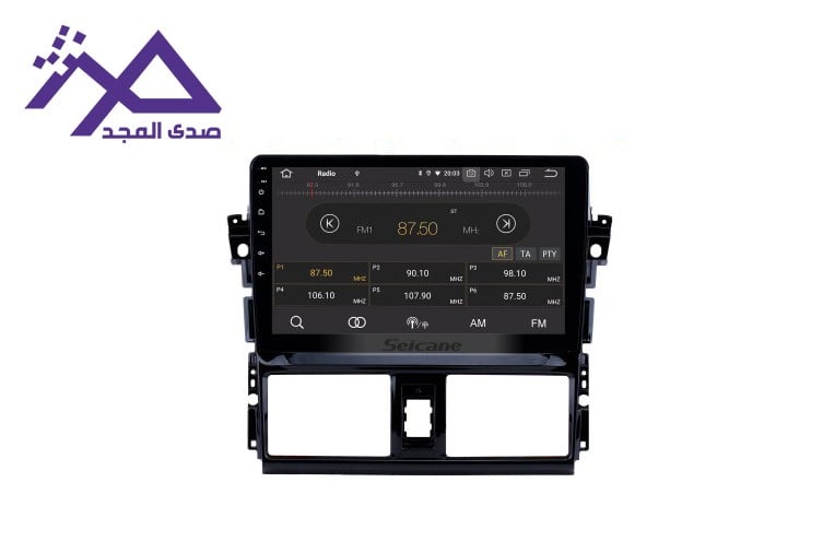 شاشة يارس من 2012 الى 2017 | Yaris screen from 2012 to 2017