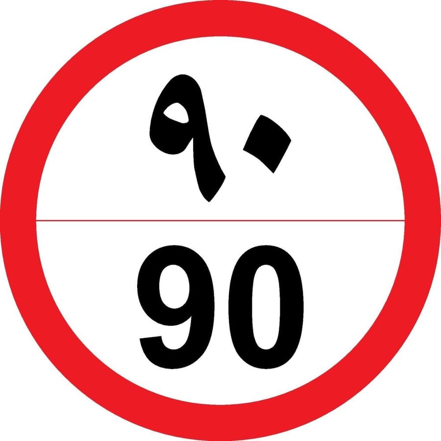Speed Limit 80 km/h