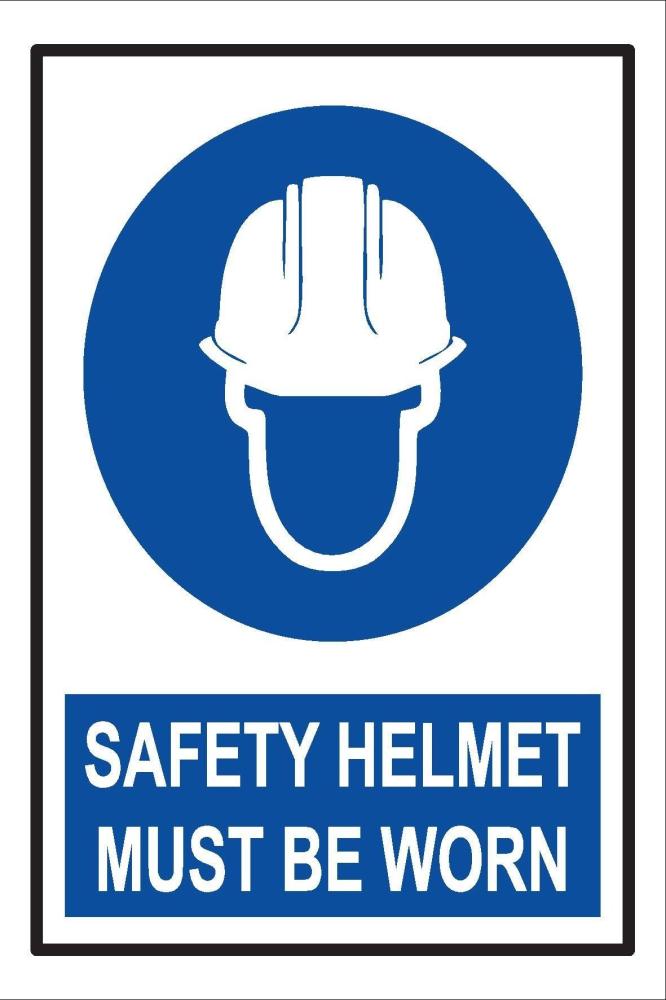 Safety Helmet must be worn