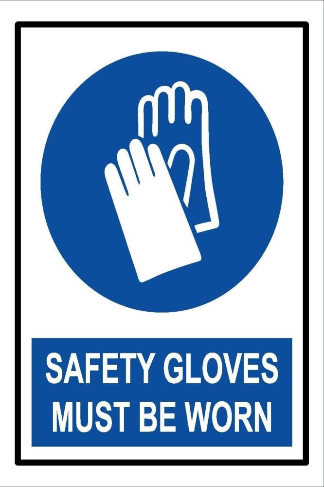 Safety Gloves must be worn