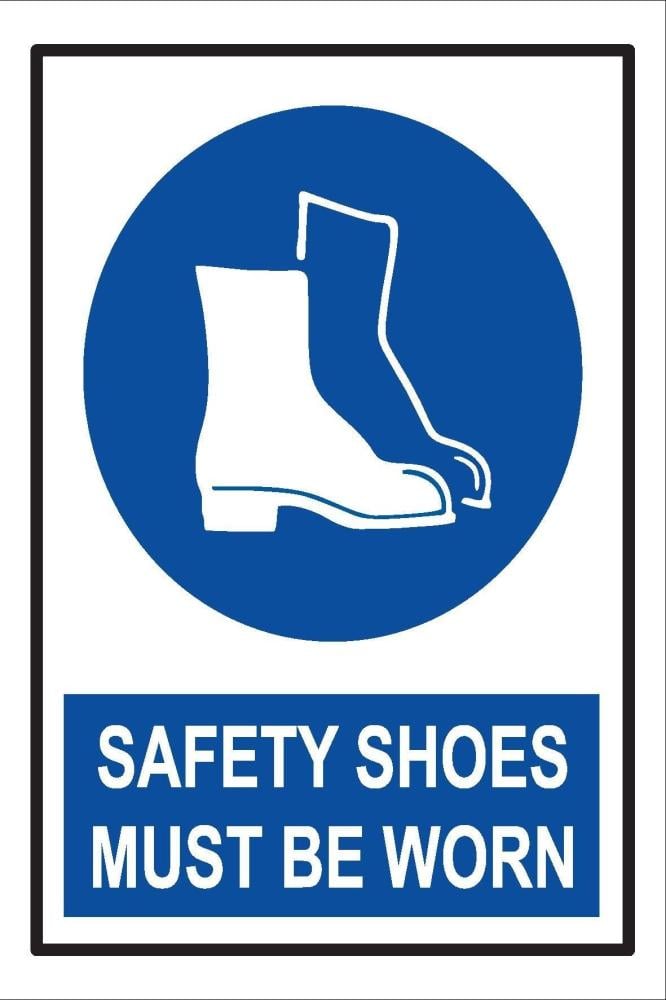 Safety Shoes must be worn