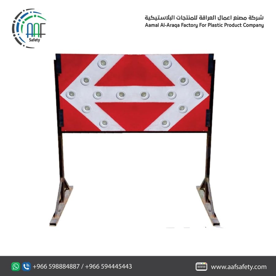 Solar Directional Single Arrow Sign-Solar Traffic Arrow Sign Single Direction