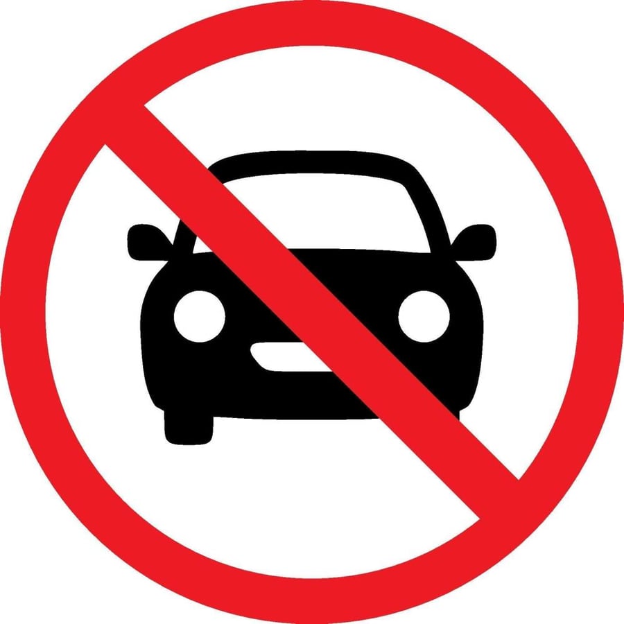Car Prohibited Area
