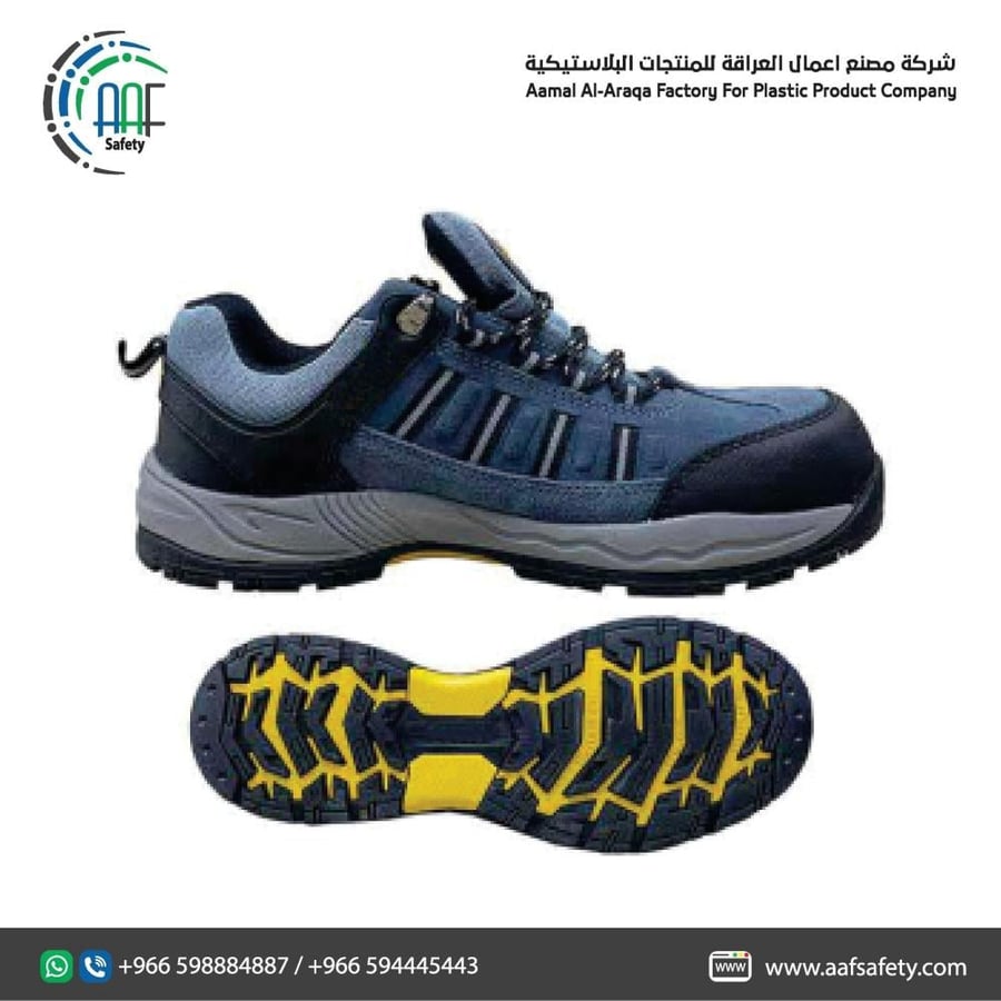 Safty Shoes (Blue, Black)