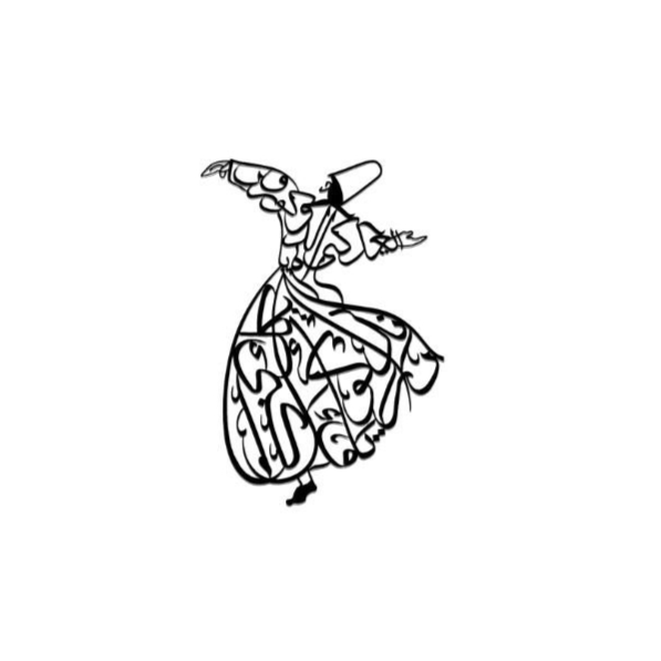 لوحة فنية جدارية معدنية