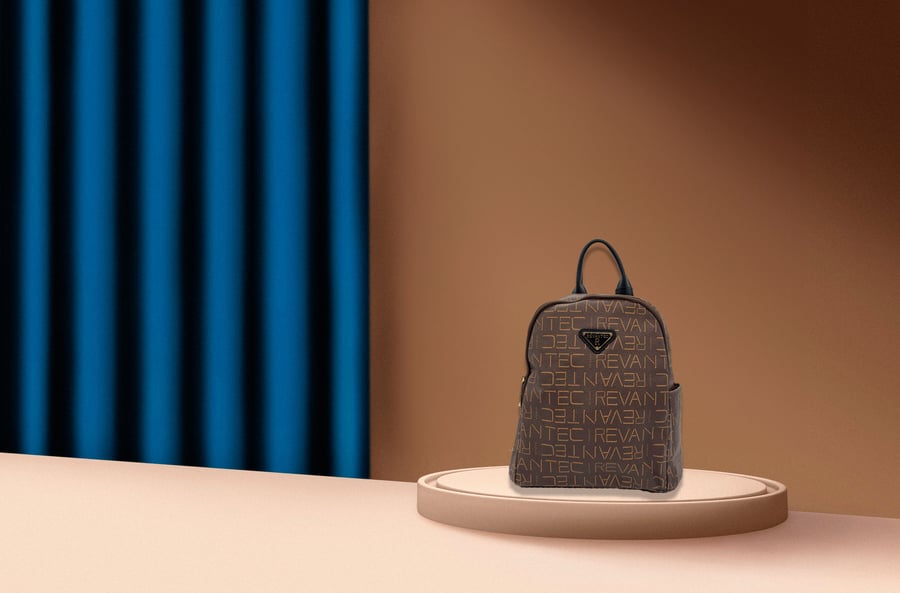 Backpack made of fabric from REVANTEC