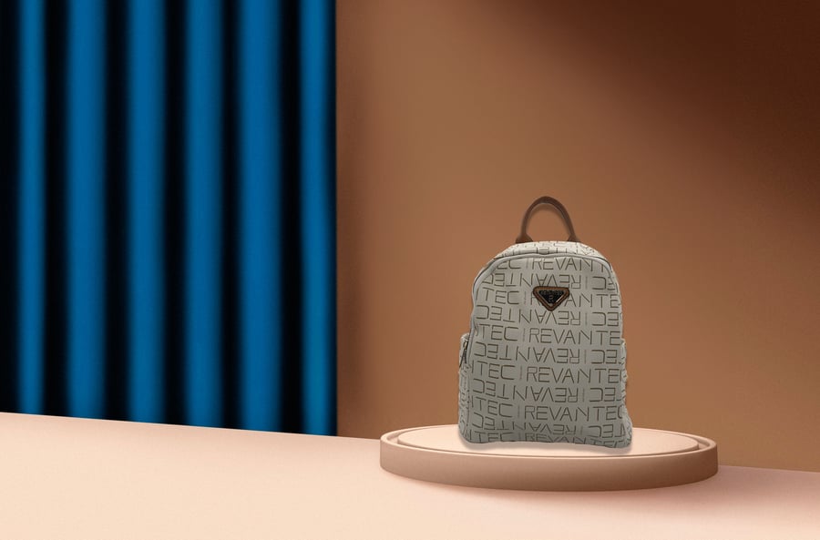 Backpack made of fabric from REVANTEC