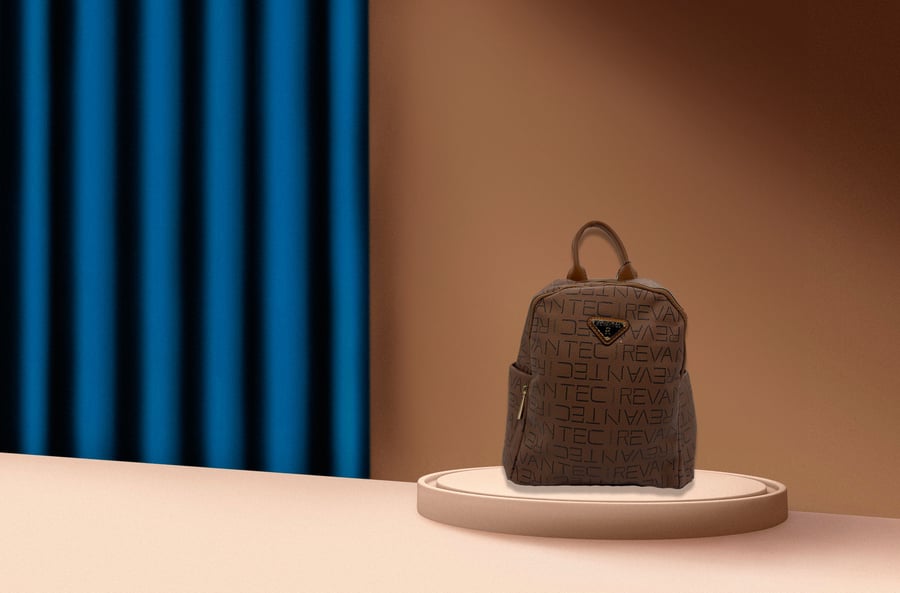 Backpack made of fabric from REVANTEC
