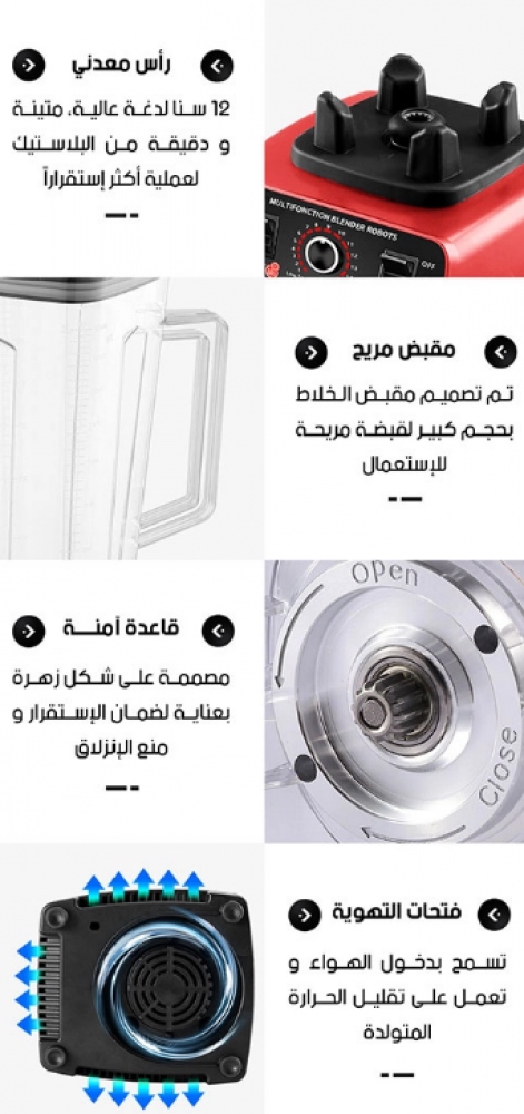 Electric blender Silver Crest 4500 watts