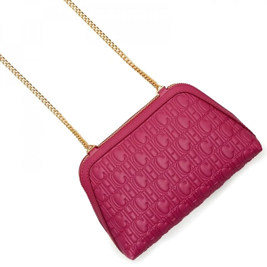 Carolina Herrera pink shoulder bag