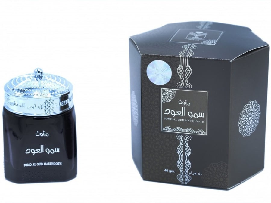 الماس بخور مبثوث سمو العود - 40 جرام