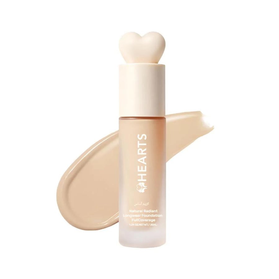 هارتس كريم اساس ناتشورال لونغ وير 35مل - L1 Light With Neutral