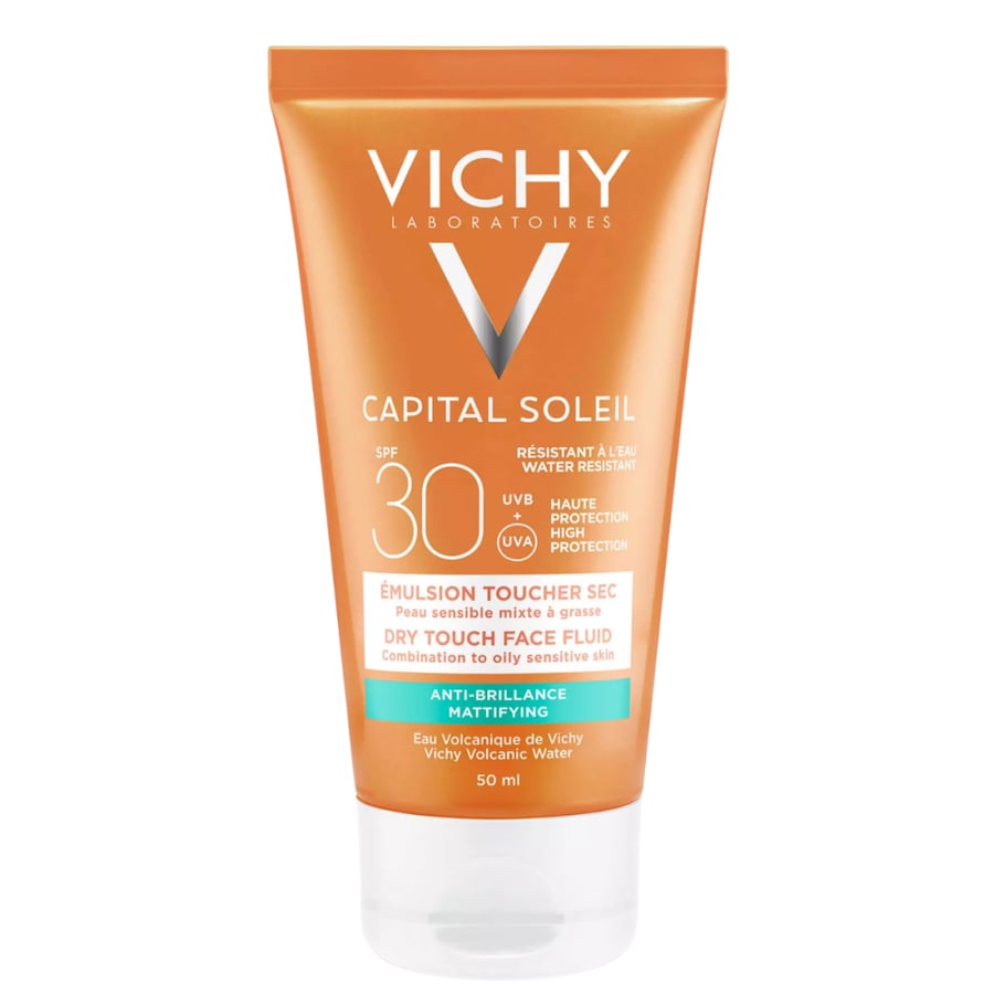 فيشي كريم إيديال سوليل ماتيفاينج فيس دراي تاتش SPF30 كريم الوجه الواقي من الشمس قوة 30 -50مل