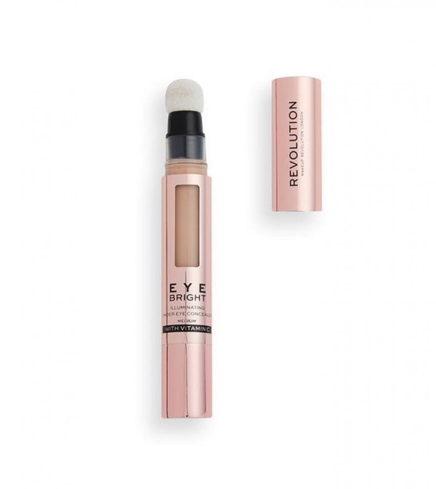ريفولوشن ميك اب كونيلر خافي عيوب  Concealer Eye Bright -  ميديم  - 3مل