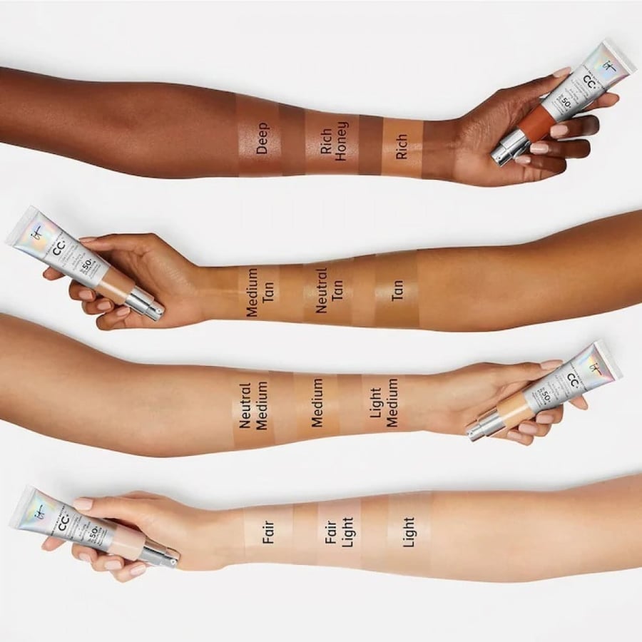 فلانتينو نجران الرياض ات كوزمتكس كريم اساس CC مع عامل 50 SPF وقاية من