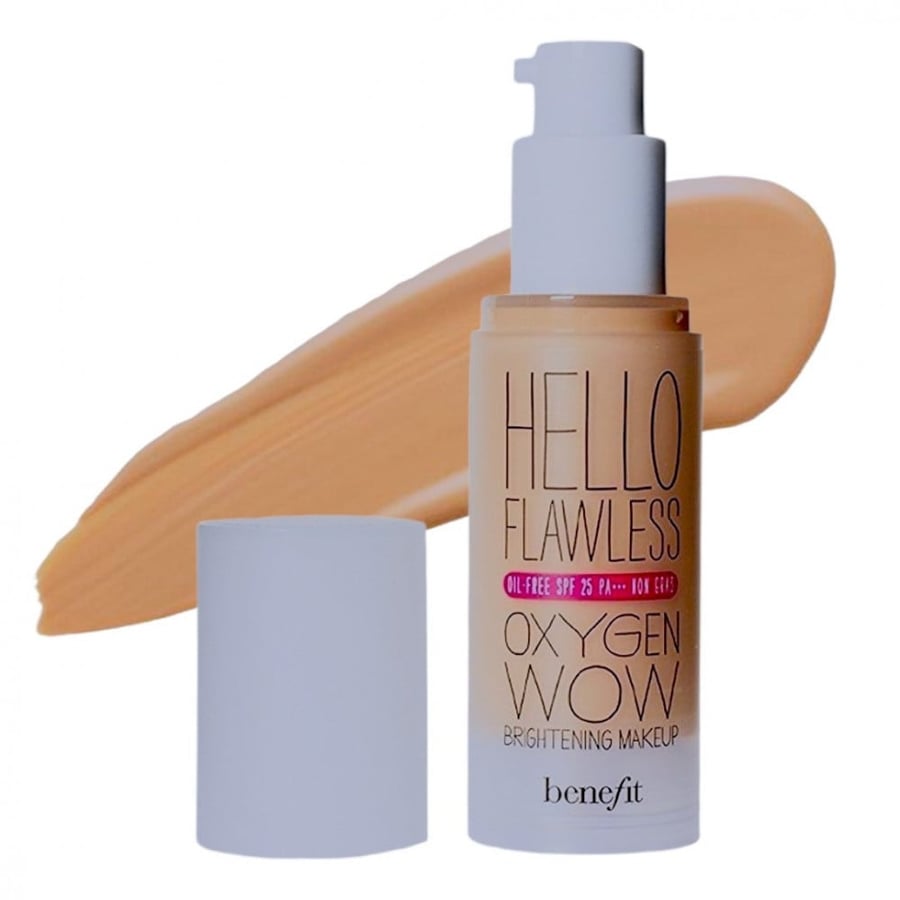 بنفت كريم اساس هالو فلوليس اوكسجين واو لتغطية عيوب البشرة - warm me up toasted beige