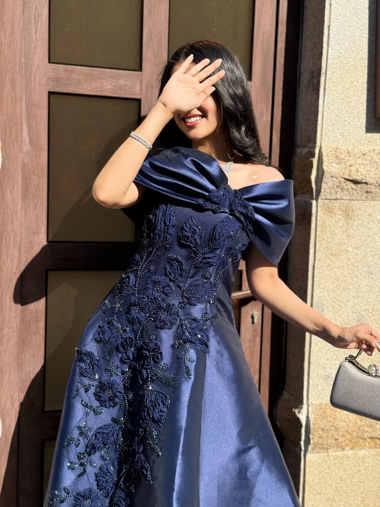 فستان Sapphire Grace كحلي