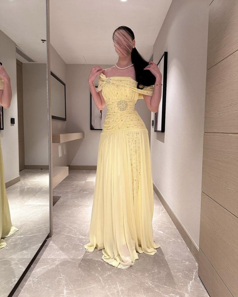 فستان yellow Grace