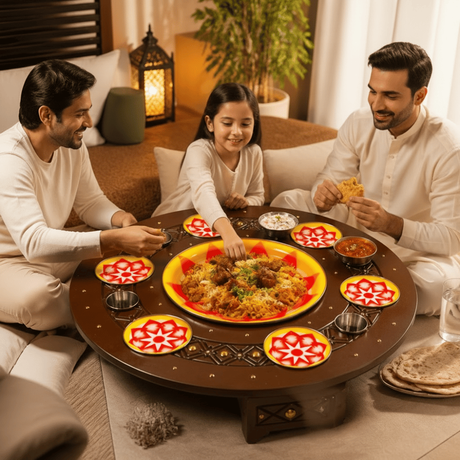 طبليات طعام - روشن
