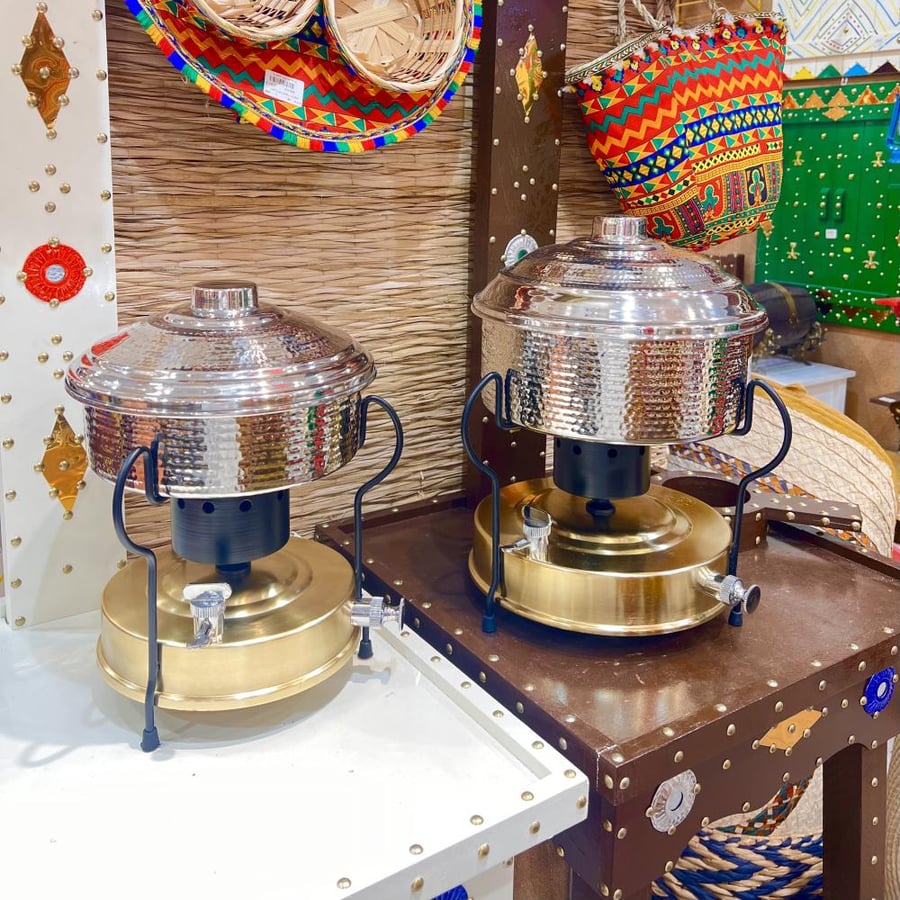 سخان الزمن الجميل ( بالشمعه )
