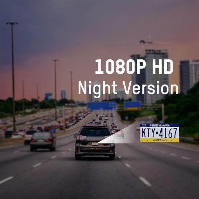 داش كام  K2 للسيارة سهل التركيب وبدقة 1080H مع حساس G-Sensor موديل AE-DC2018-K2 - أسود