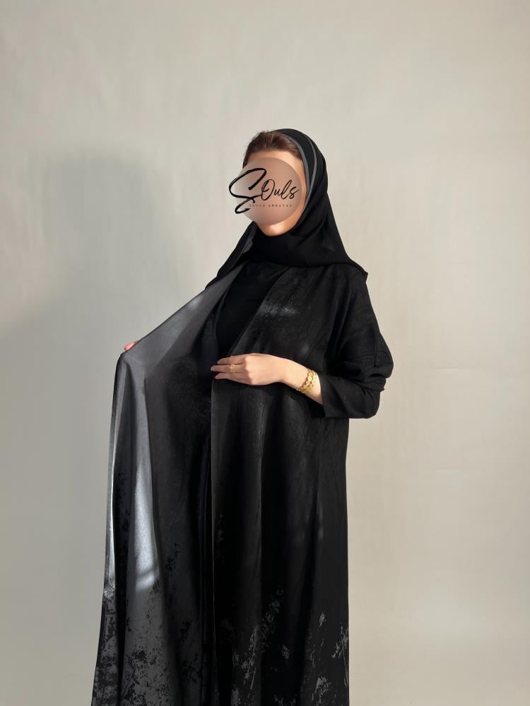 دبل فيس مشجر (رمادي-أسود)