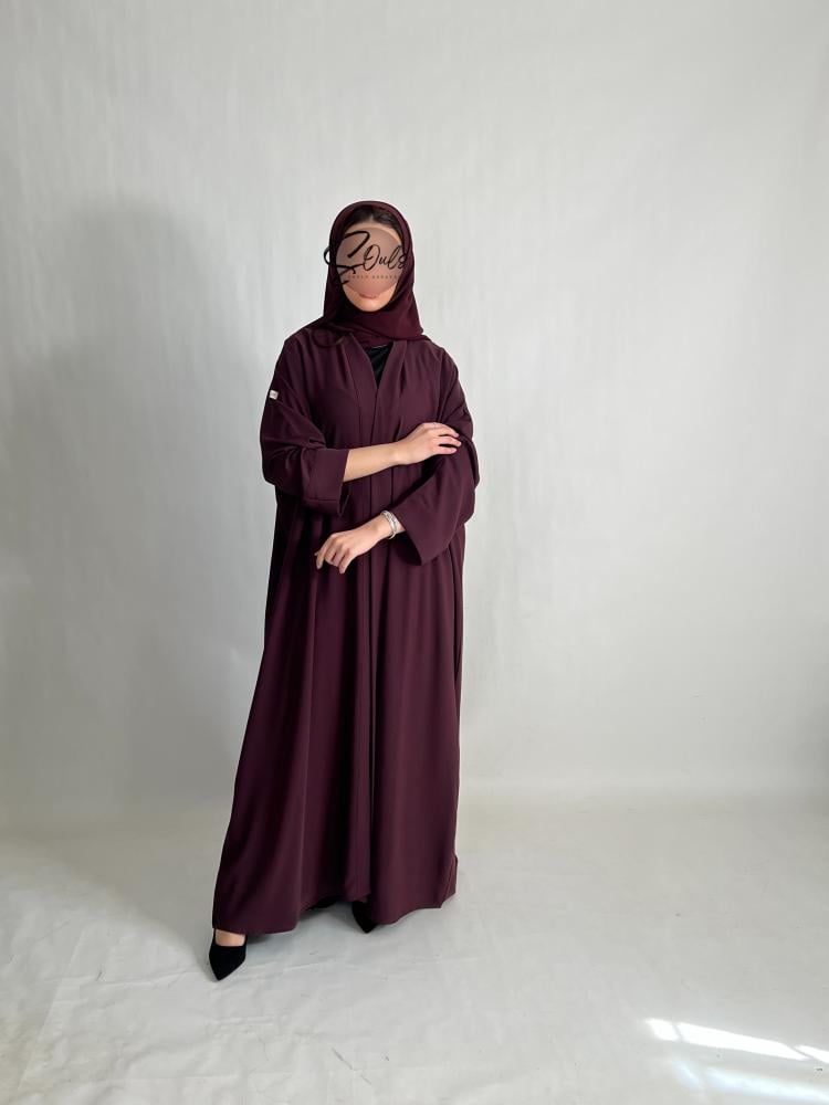 عبايه عنابي
