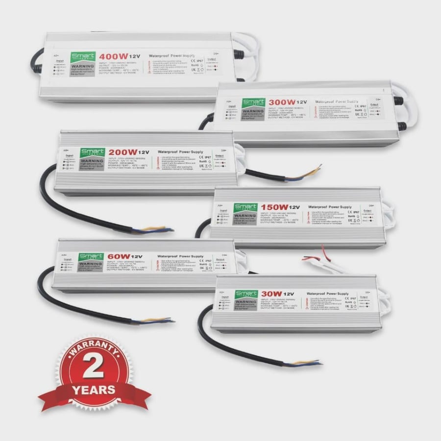 Smart Waterproof Adapter 400/300/200/120/60/30W