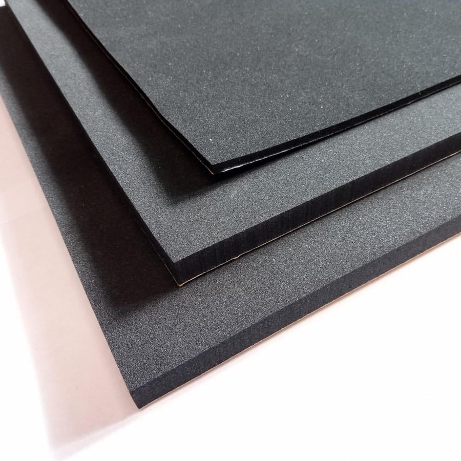 Black velvet foam boards 10mm/15mm/20mm - area 100*70cm