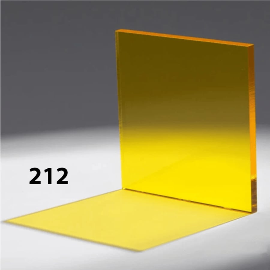 ألواح أكريلك كاست ملون شفاف 2.8مم - مقاس 244x122سم - (أصفر-برتقالى -اسود-أزرق-زيتي-بنفسجي)