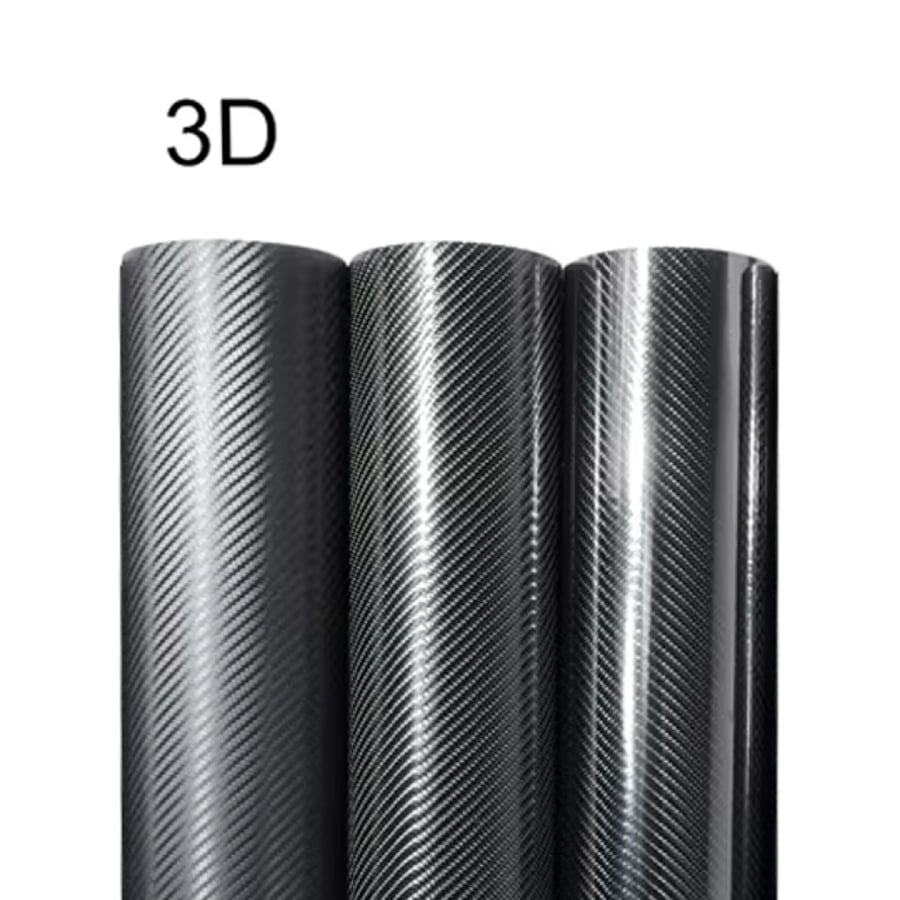 رول استيكر كاربون 3D/4D/5D مقاس 152سم (السعر للمتر)