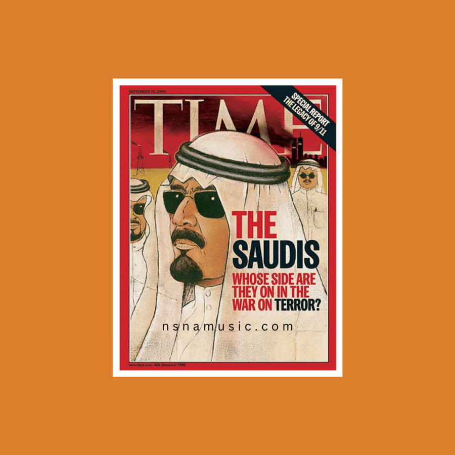 ستيكر غلاف مجلة Time الملك عبدالله بن عبدالعزيز آل سعود