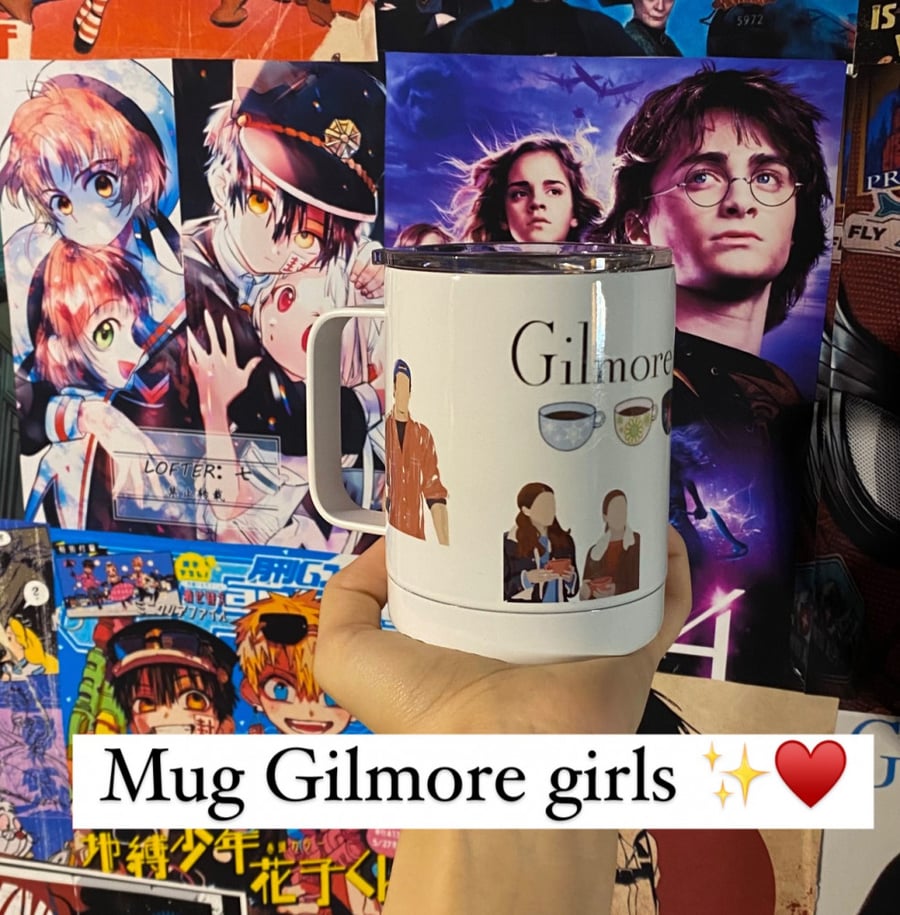 Mug gilmore girls للمشروبات باردة وحارة