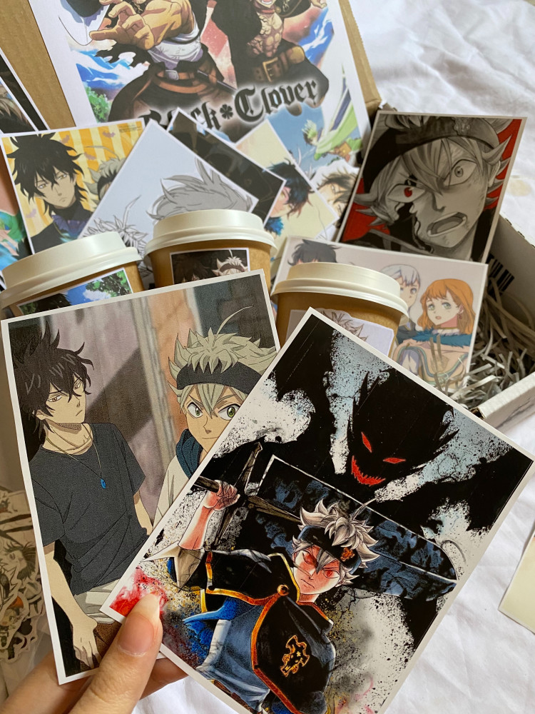 بوكس black ☘️ clover