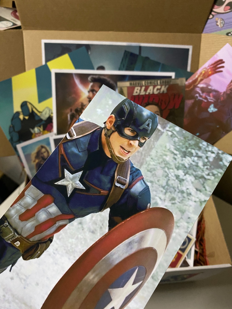 بوكس مارفل marvel