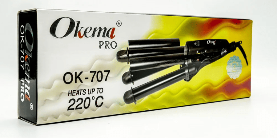 ويفي تمويج وتكسير الشعر الثلاثي من اوكيما OK-707