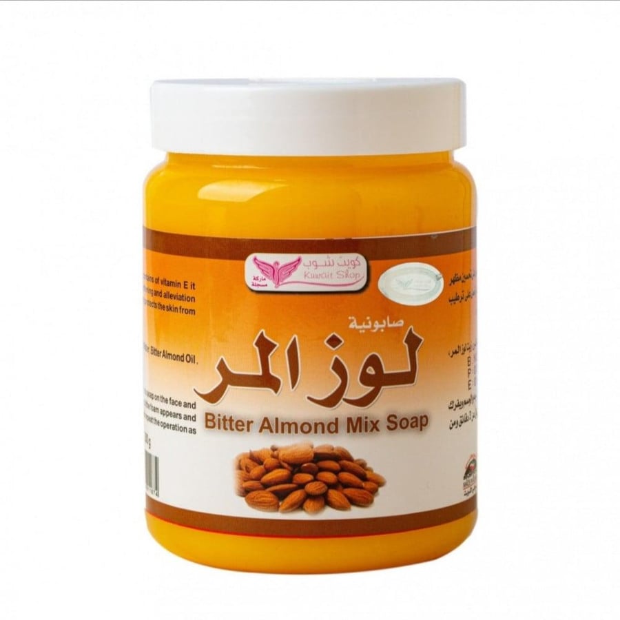 صابونة اللوز المر من كويت شوب_500جرام