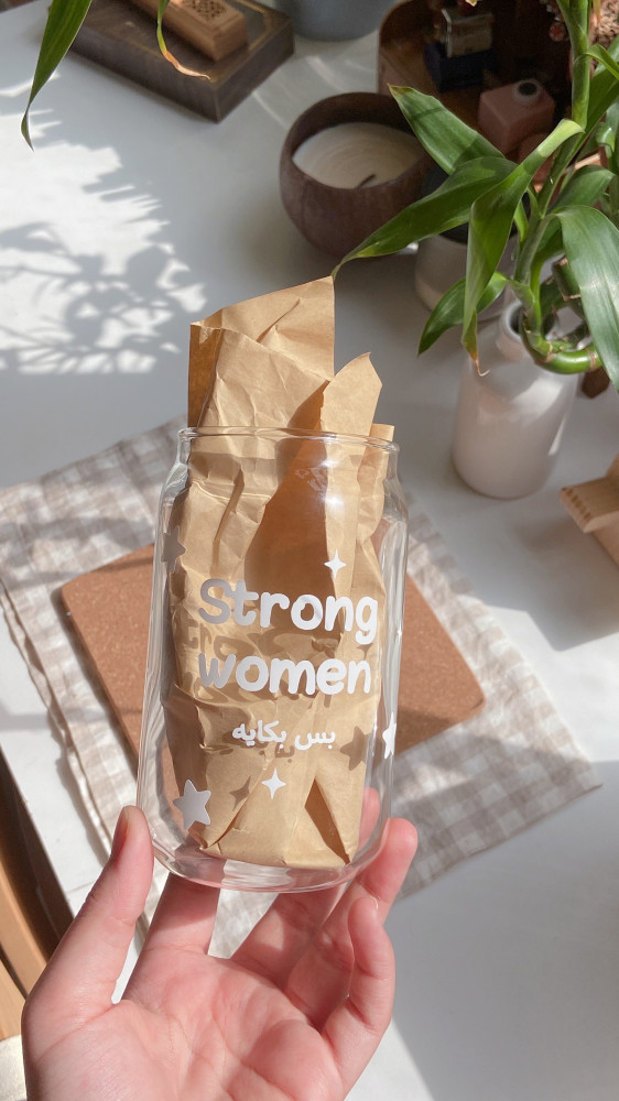 Strong woman بس بكايه