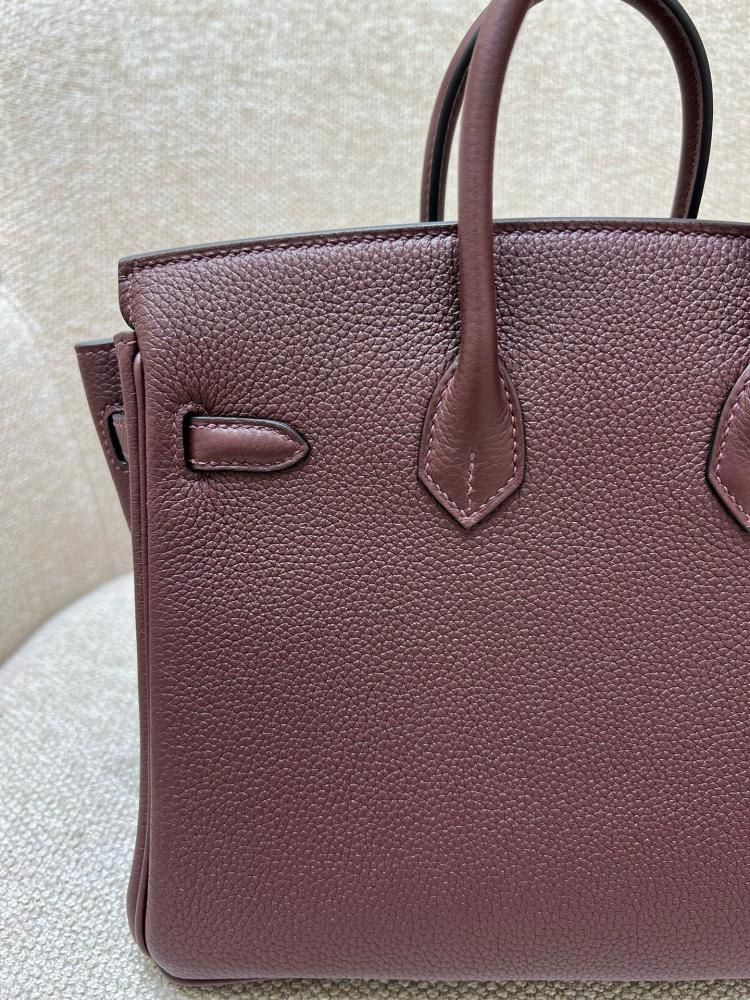 Birkin 25, togo rouge sellier